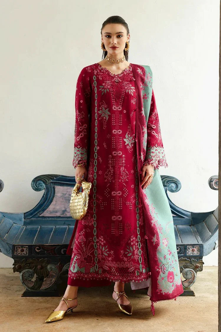 Picture of Qalamkar - Qline Luxury Linen Collection - KL-12 ROOHI - Unstitched - Available at Raja Sahib