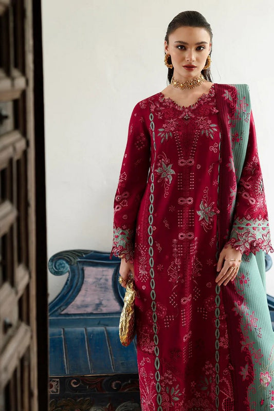 Picture of Qalamkar - Qline Luxury Linen Collection - KL-12 ROOHI - Unstitched - Available at Raja Sahib