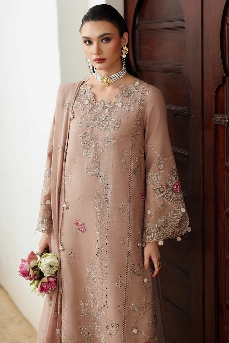 Picture of Qalamkar - Qline Luxury Linen Collection - KL-14 DUSK - Unstitched - Available at Raja Sahib
