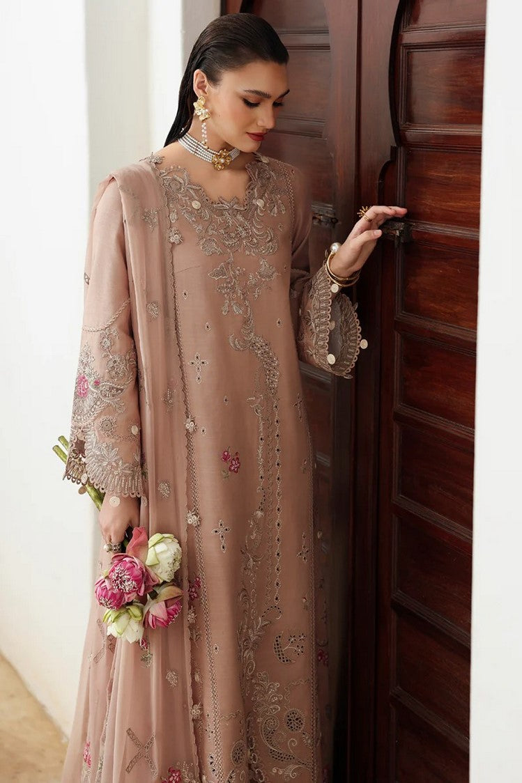 Picture of Qalamkar - Qline Luxury Linen Collection - KL-14 DUSK - Unstitched - Available at Raja Sahib