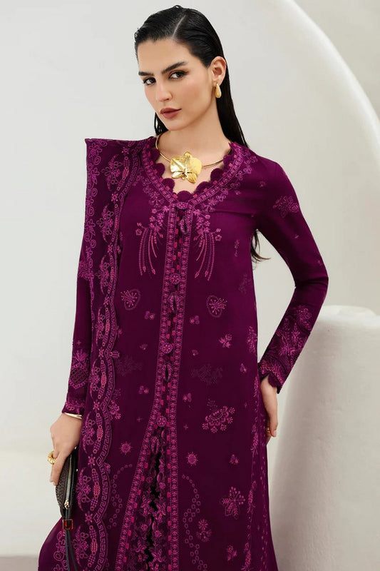 Picture of Qalamkar - Qline Luxury Linen Collection - KL-01 VEYRAH - Unstitched - Available at Raja Sahib