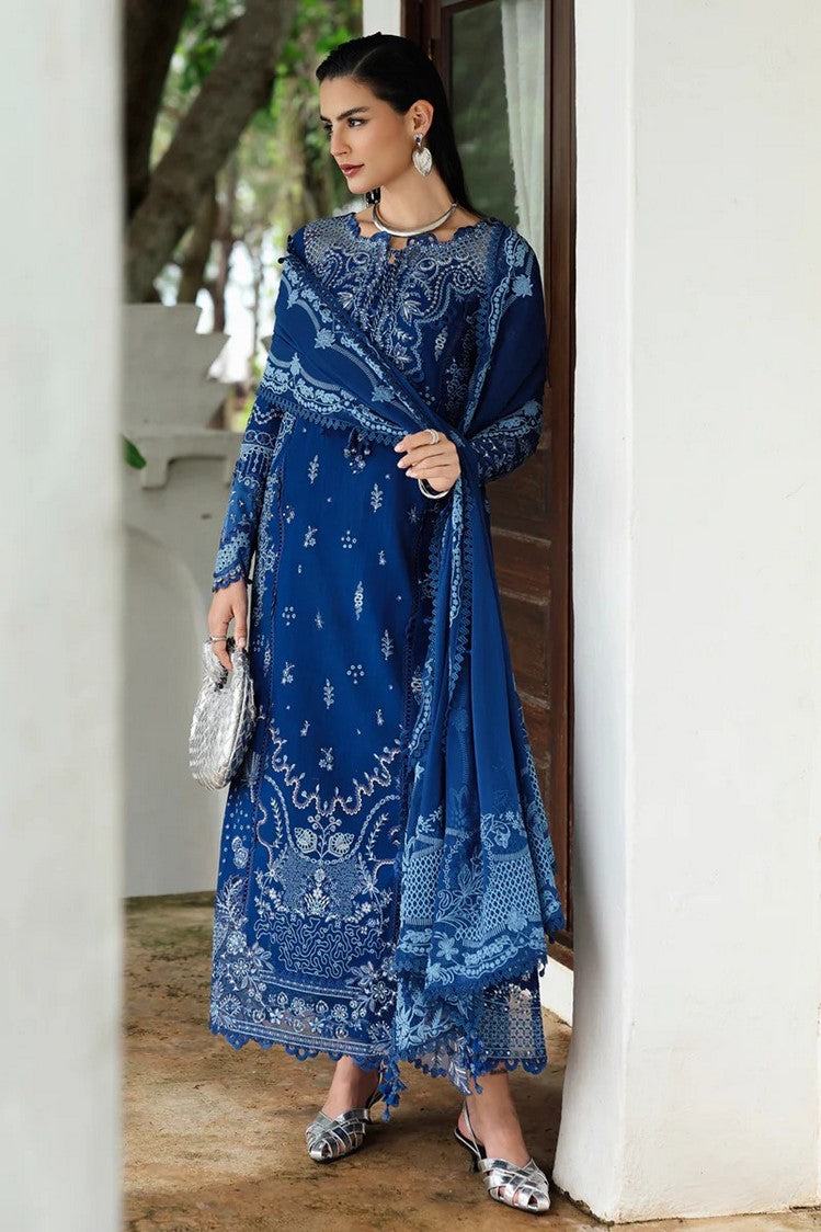 Picture of Qalamkar - Qline Luxury Linen Collection - KL-03 ECLIPSE - Unstitched - Available at Raja Sahib