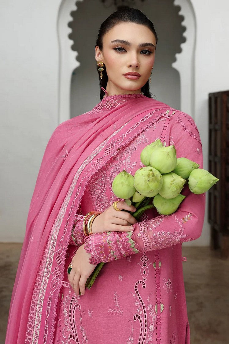Picture of Qalamkar - Qline Luxury Linen Collection - KL-04 BLOOM - Unstitched - Available at Raja Sahib