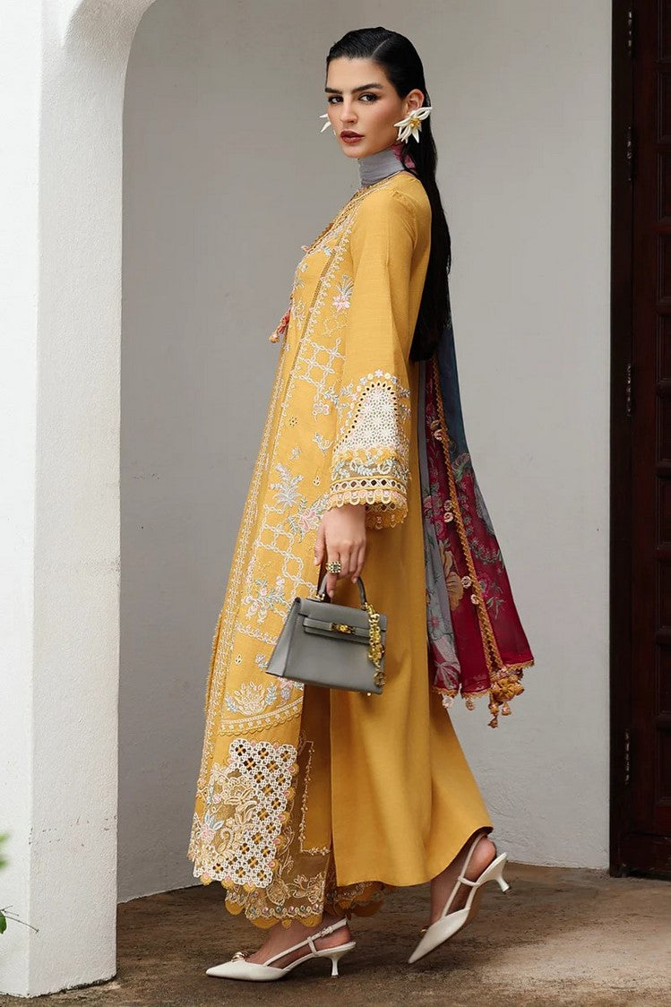 Picture of Qalamkar - Qline Luxury Linen Collection - KL-06 GLEAM - Unstitched - Available at Raja Sahib