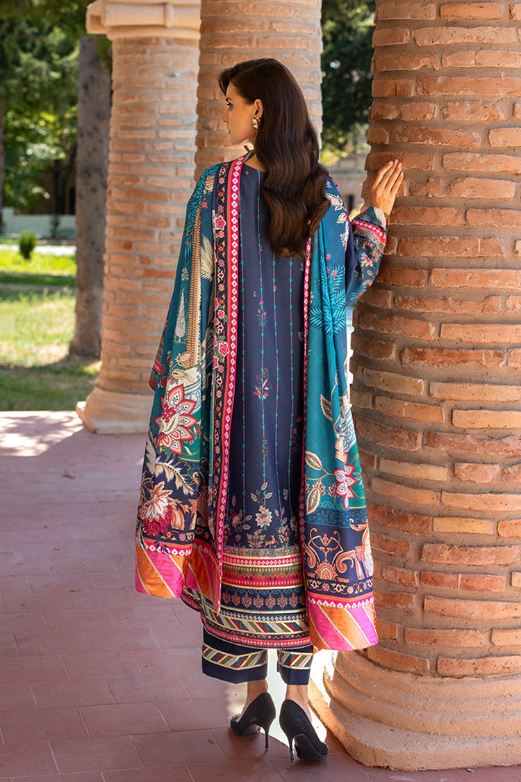 Picture of Mushq - Nirvana Printed Silk Collection - 03 Nova Bloom - Unstitched - Available at Raja Sahib