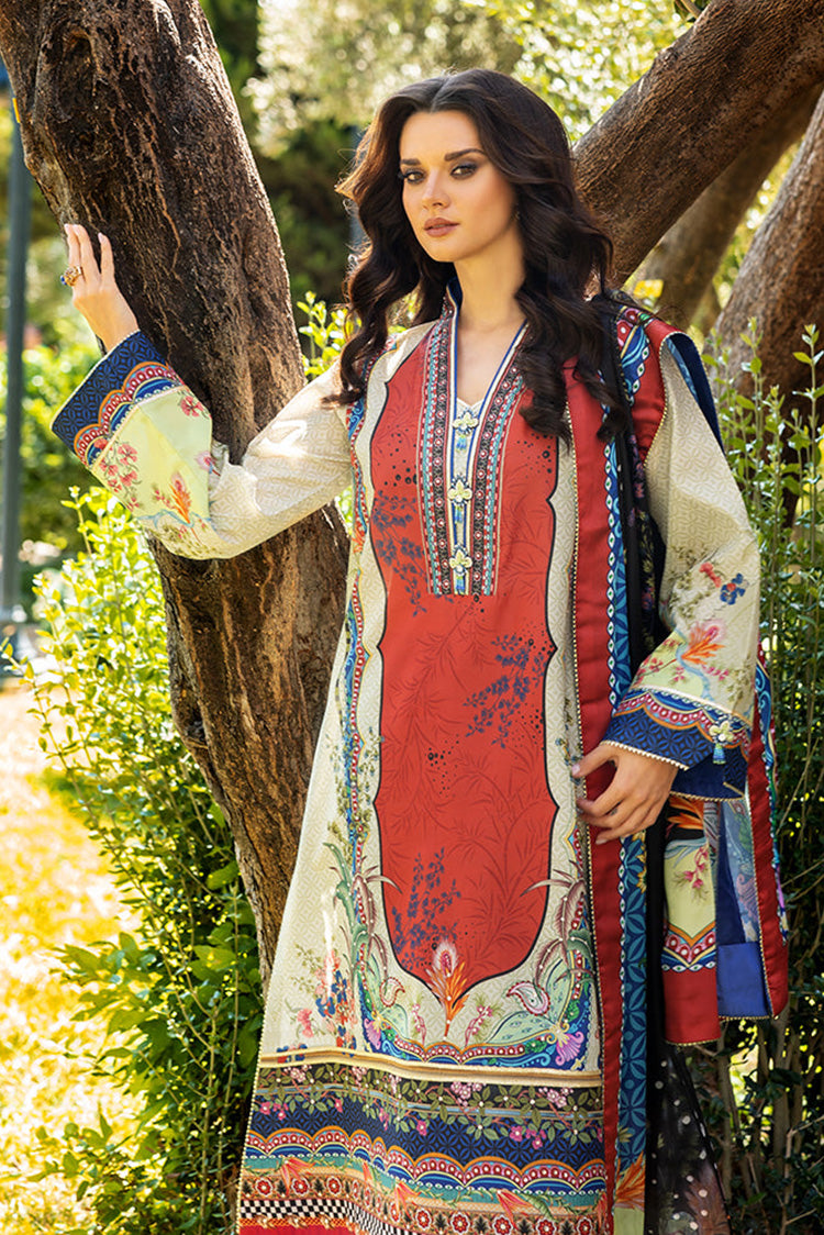 Picture of Mushq - Nirvana Printed Silk Collection - 05 Ethereal Gleam - Unstitched - Available at Raja Sahib