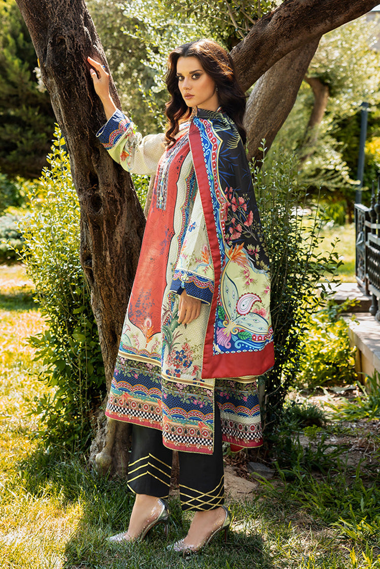 Picture of Mushq - Nirvana Printed Silk Collection - 05 Ethereal Gleam - Unstitched - Available at Raja Sahib