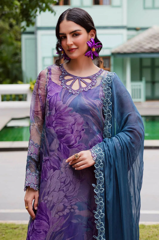 Picture of Nureh - Ballerina Embroidered Chiffon Collection Vol 3 - NU2-185 - Unstitched - Available at Raja Sahib