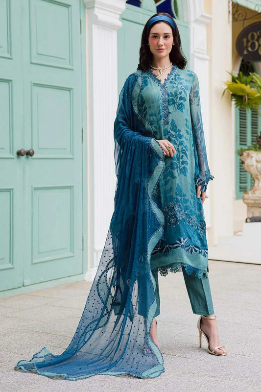 Picture of Nureh - Ballerina Embroidered Chiffon Collection Vol 3 - NU2-186 - Unstitched - Available at Raja Sahib