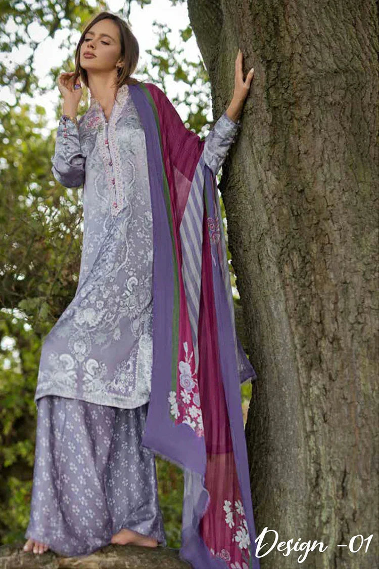 Picture of Sobia Nazir - SN Silk Collection - D-01 - Unstitched - Available at Raja Sahib