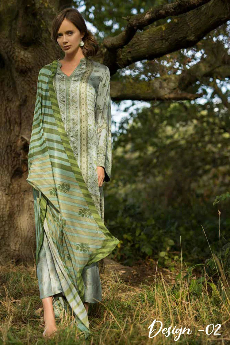Picture of Sobia Nazir - SN Silk Collection - D-02 - Unstitched - Available at Raja Sahib