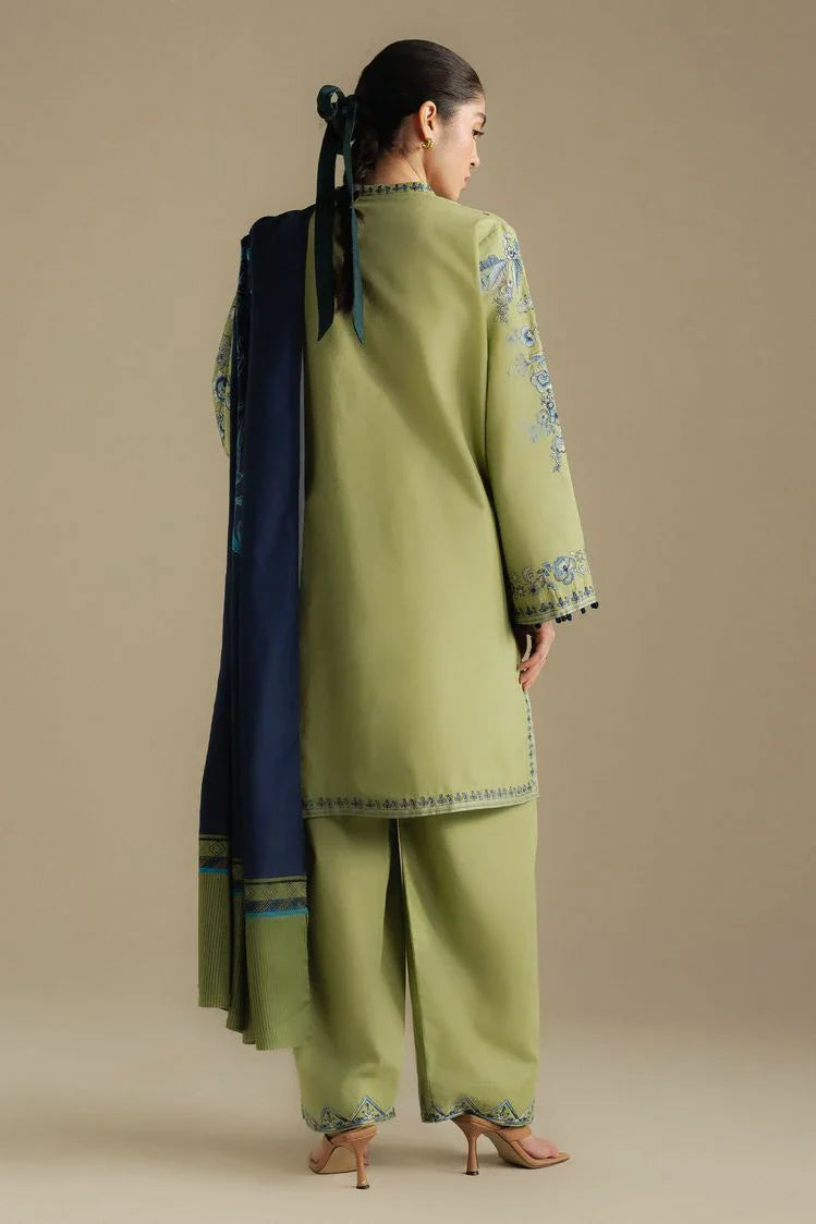 Picture of Zara Shahjahan - Coco Winter Collection - SNOWDROP-10B - Unstitched - Available at Raja Sahib
