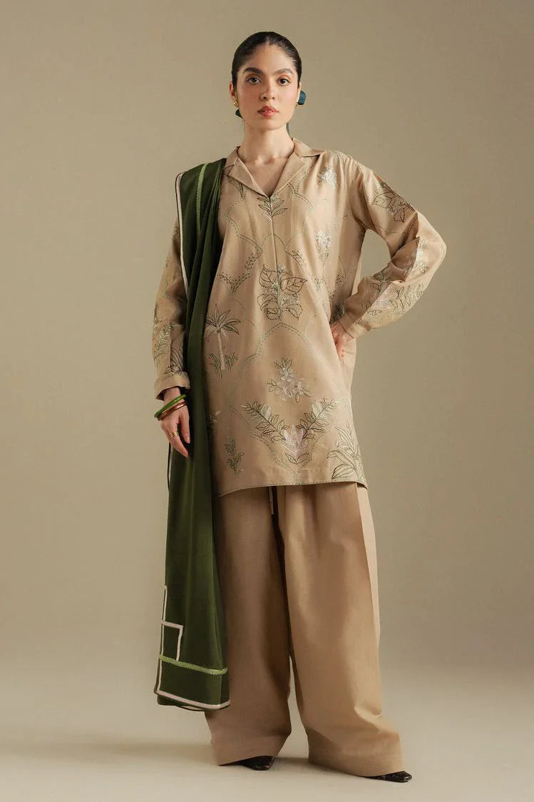 Picture of Zara Shahjahan - Coco Winter Collection - AMBER-1A - Unstitched - Available at Raja Sahib