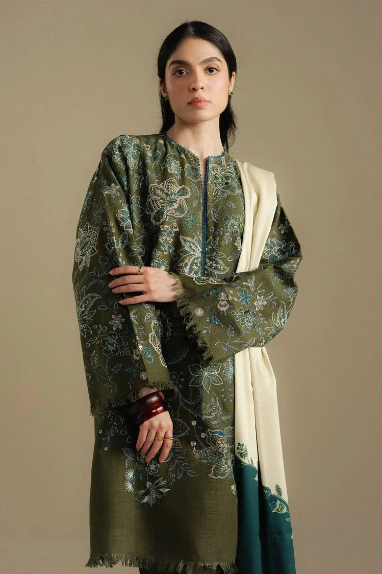 Picture of Zara Shahjahan - Coco Winter Collection - MIST-2A - Unstitched - Available at Raja Sahib