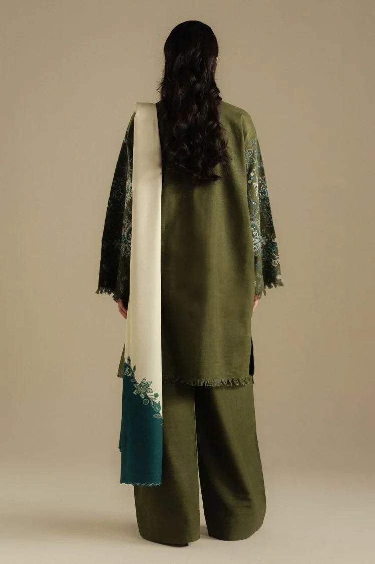 Picture of Zara Shahjahan - Coco Winter Collection - MIST-2A - Unstitched - Available at Raja Sahib