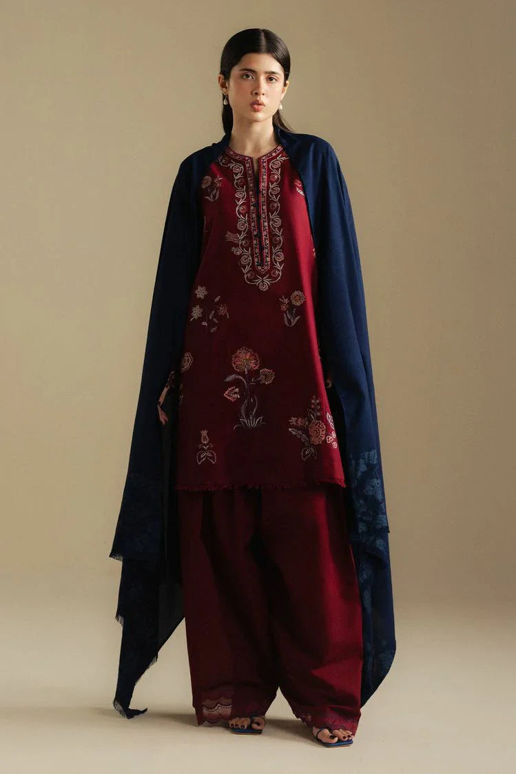 Picture of Zara Shahjahan - Coco Winter Collection - DAWN-5B - Unstitched - Available at Raja Sahib