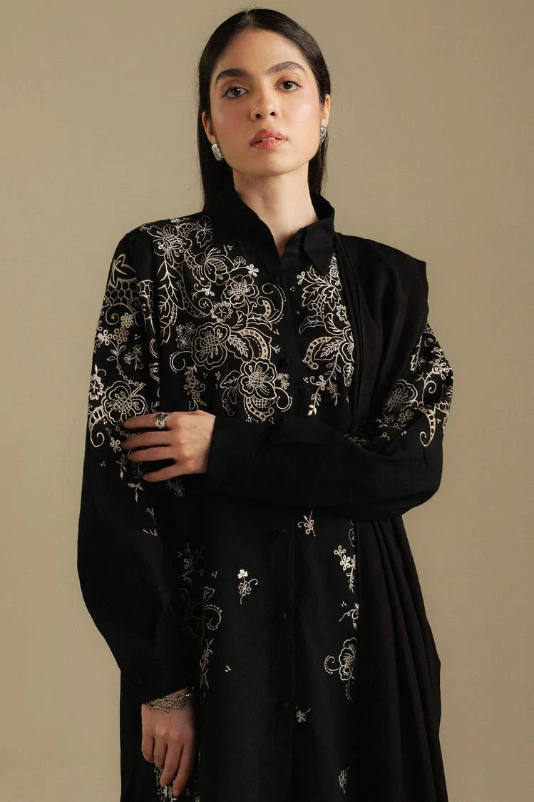 Picture of Zara Shahjahan - Coco Winter Collection - LAUREL-9A - Unstitched - Available at Raja Sahib