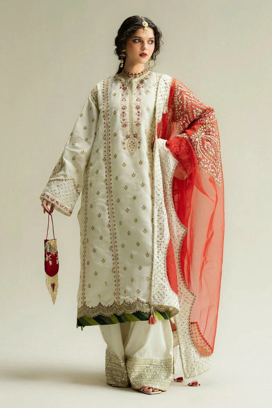 Picture of Zara Shahjahan - Wedding Collection - WU25-D4-Soz - Unstitched - Available at Raja Sahib