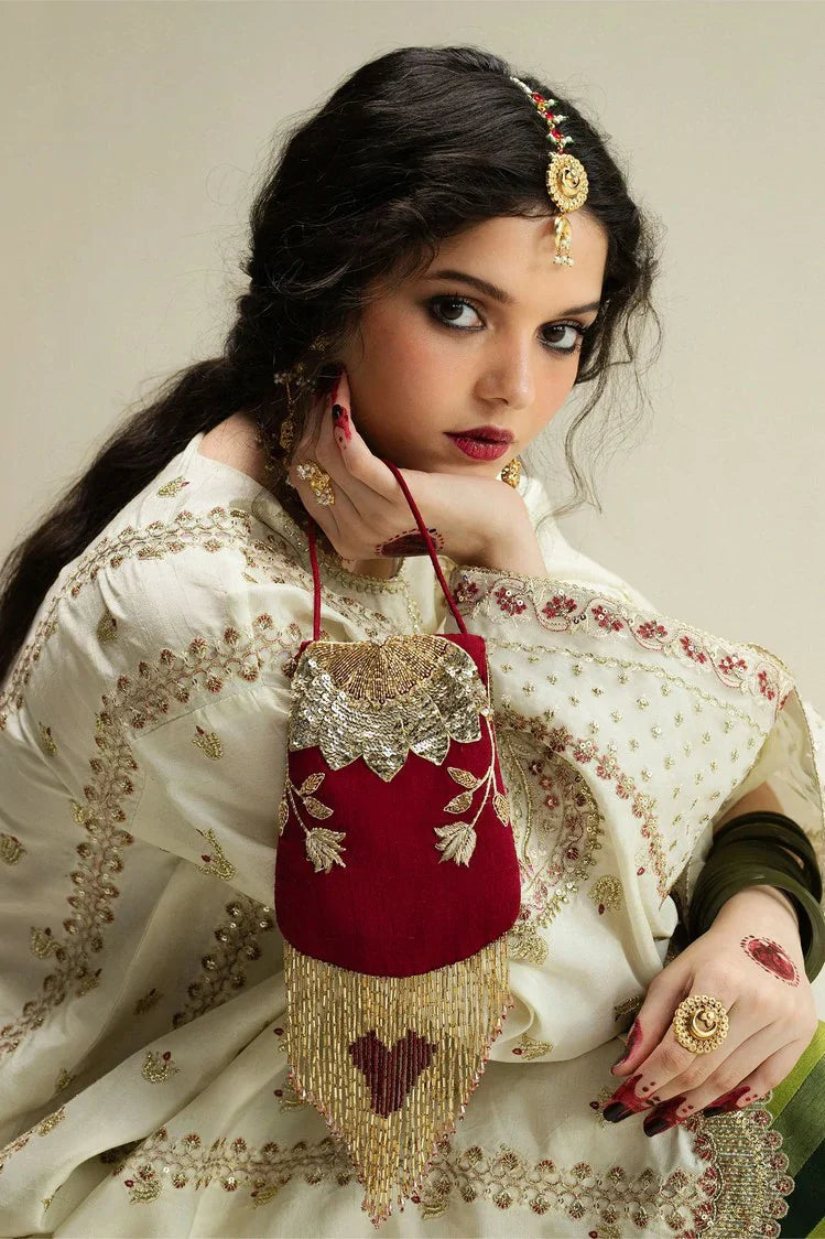 Picture of Zara Shahjahan - Wedding Collection - WU25-D4-Soz - Unstitched - Available at Raja Sahib