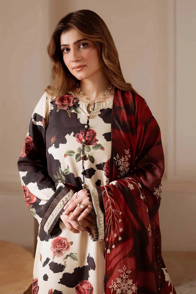 Picture of Nureh - Signature Prints Printed Marina Collecton Vol 3 - SP-182 - Unstitched - Available at Raja Sahib