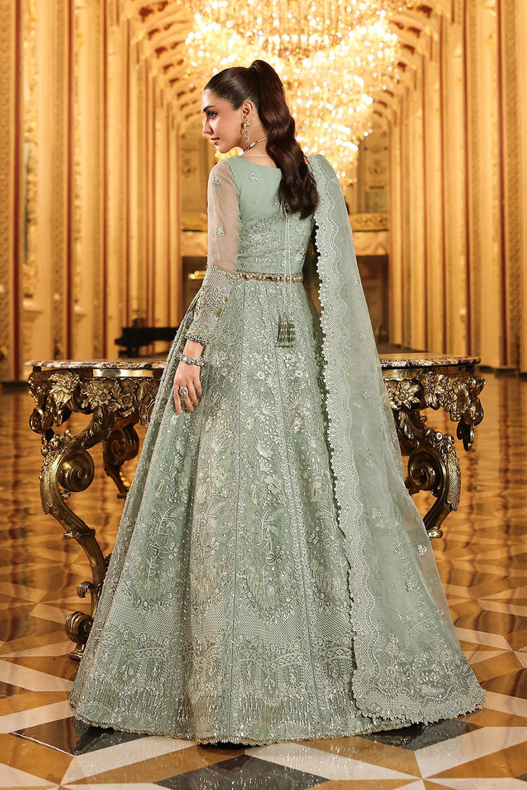 Picture of Elaf - Stardom Formal Handwork Collection - ESH-03 LIME LIGHT - Unstitched - Available at Raja Sahib