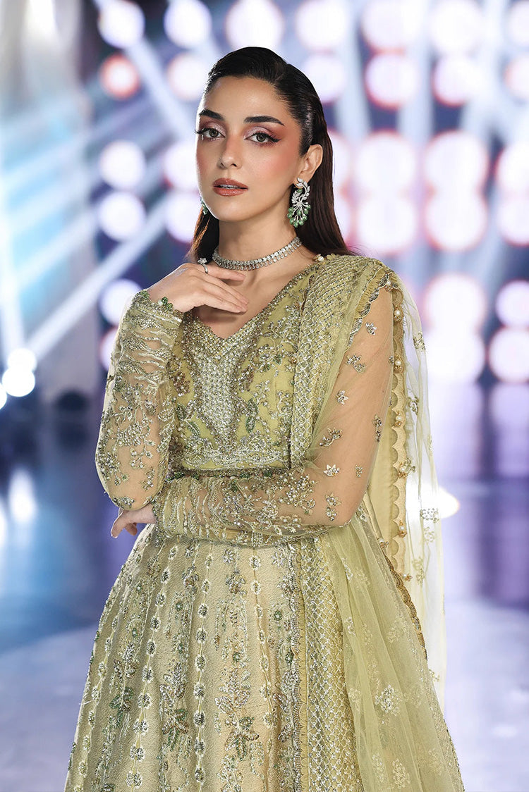 Picture of Elaf - Stardom Formal Handwork Collection - ESH-07 MINT MAJESTY - Unstitched - Available at Raja Sahib