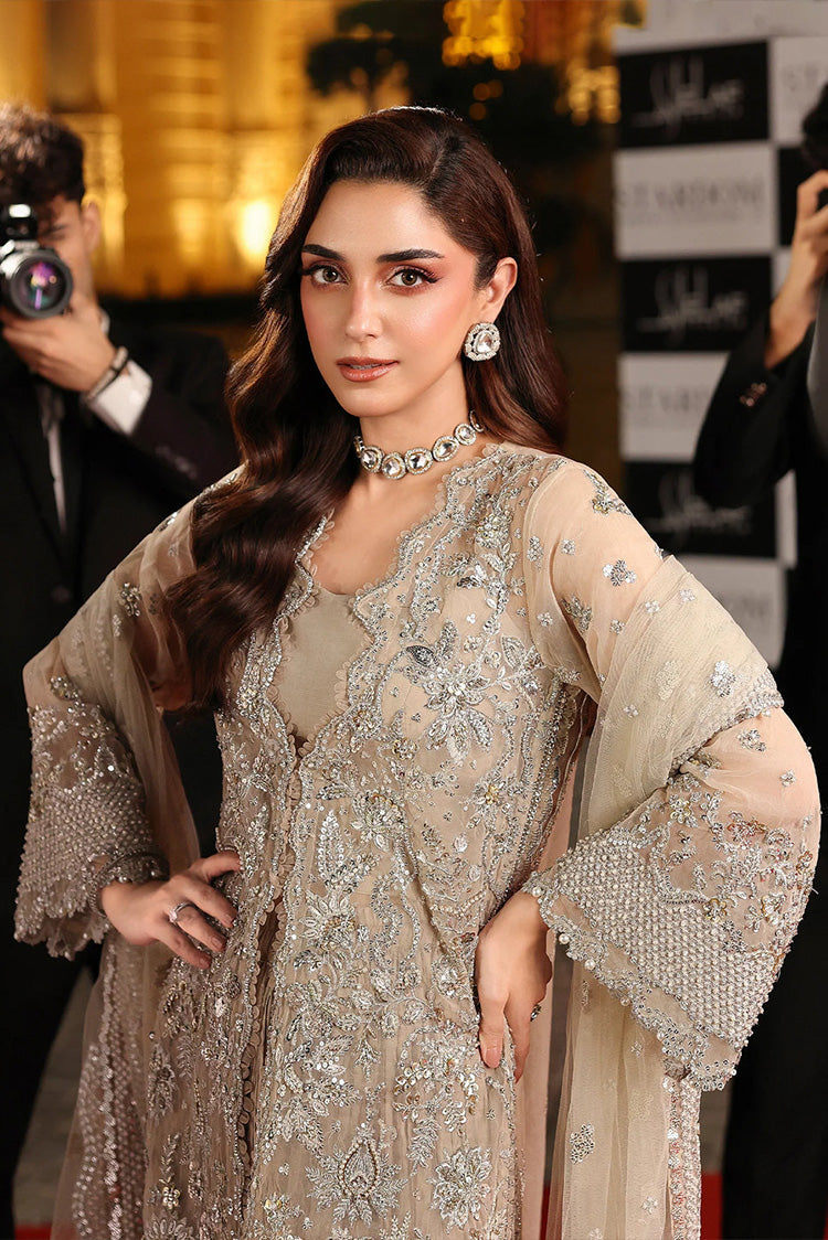Picture of Elaf - Stardom Formal Handwork Collection - ESH-08 STARDUST - Unstitched - Available at Raja Sahib