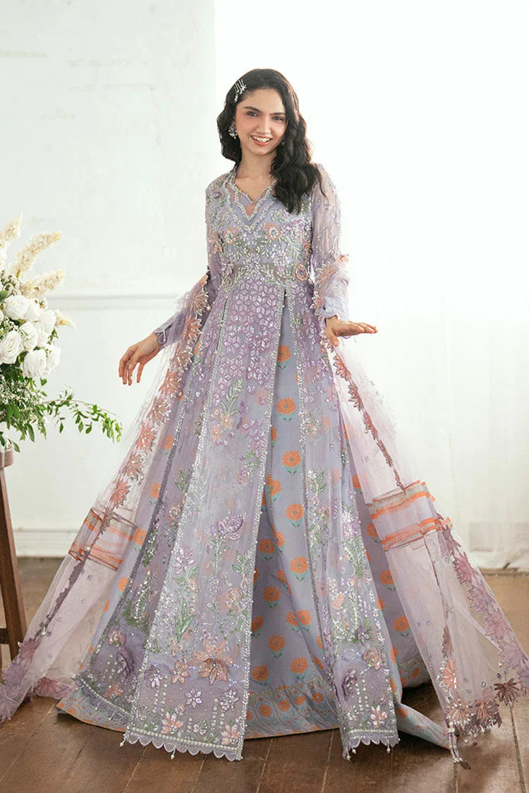 Picture of Mushq - Shaam Shandar Chiffon Collection - Rangeela Raag MUNCH250110U - Unstitched - Available at Raja Sahib