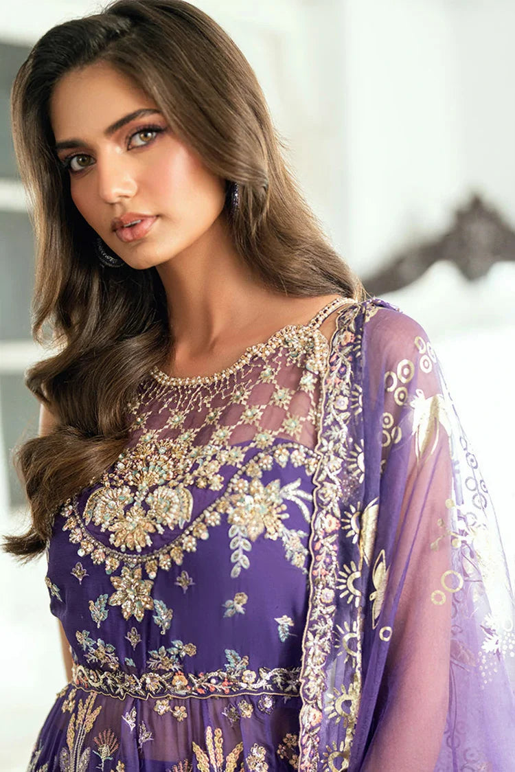 Picture of Mushq - Shaam Shandar Chiffon Collection - Tara Taal MUNCH250101U - Unstitched - Available at Raja Sahib