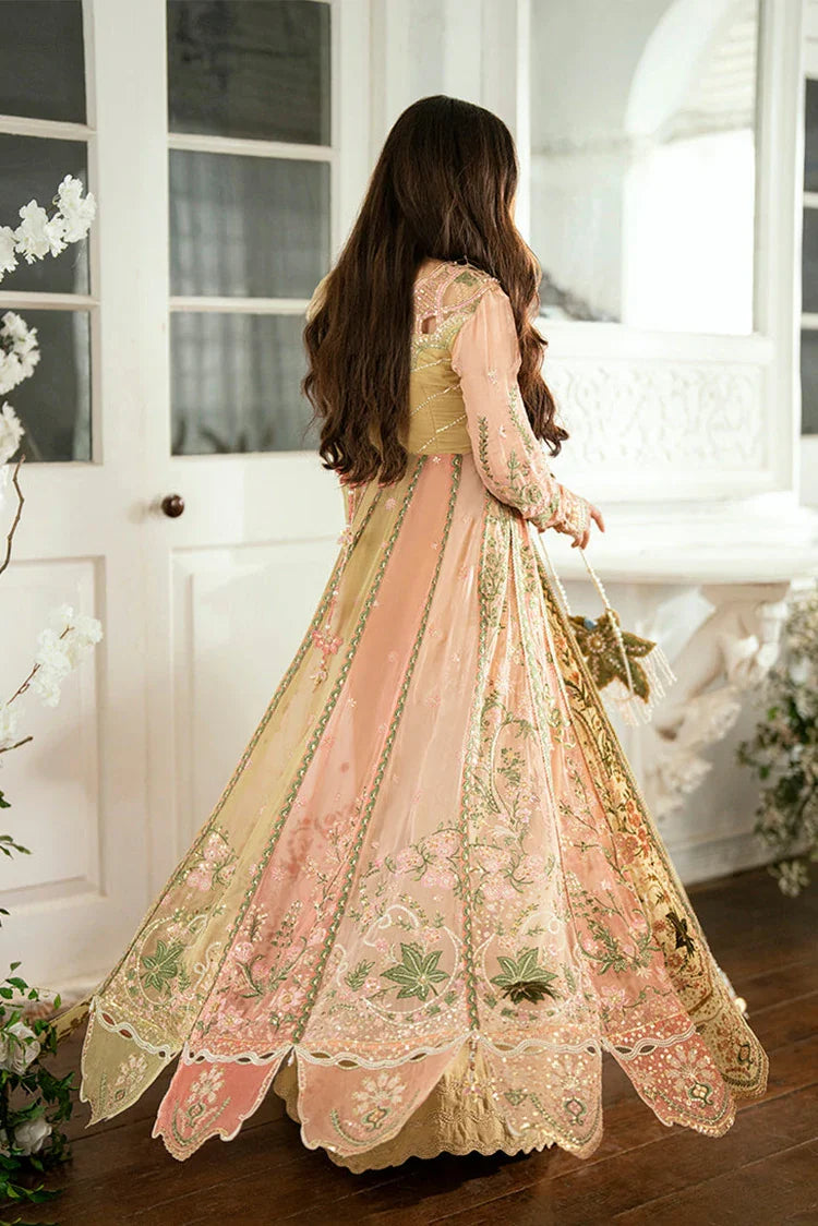 Picture of Mushq - Shaam Shandar Chiffon Collection - Sur Sunehri MUNCH250103U - Unstitched - Available at Raja Sahib