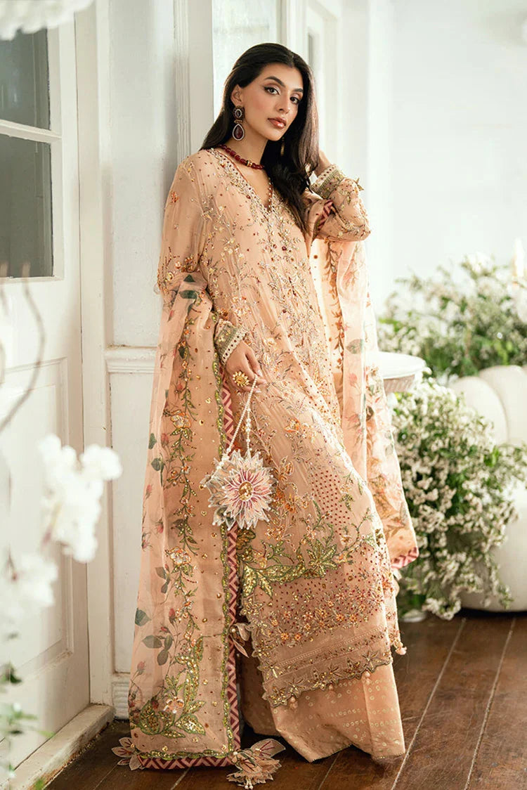Picture of Mushq - Shaam Shandar Chiffon Collection - Tarannum MUNCH250104U - Unstitched - Available at Raja Sahib