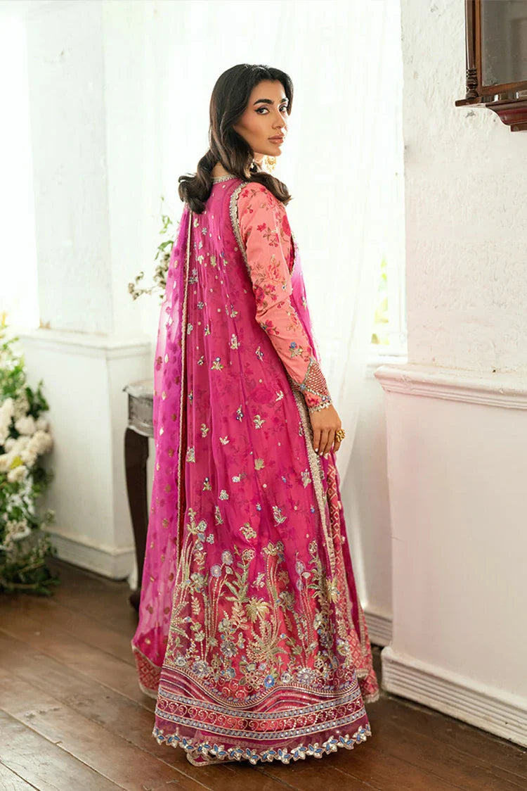 Picture of Mushq - Shaam Shandar Chiffon Collection - Geet Gulabi MUNCH250106U - Unstitched - Available at Raja Sahib