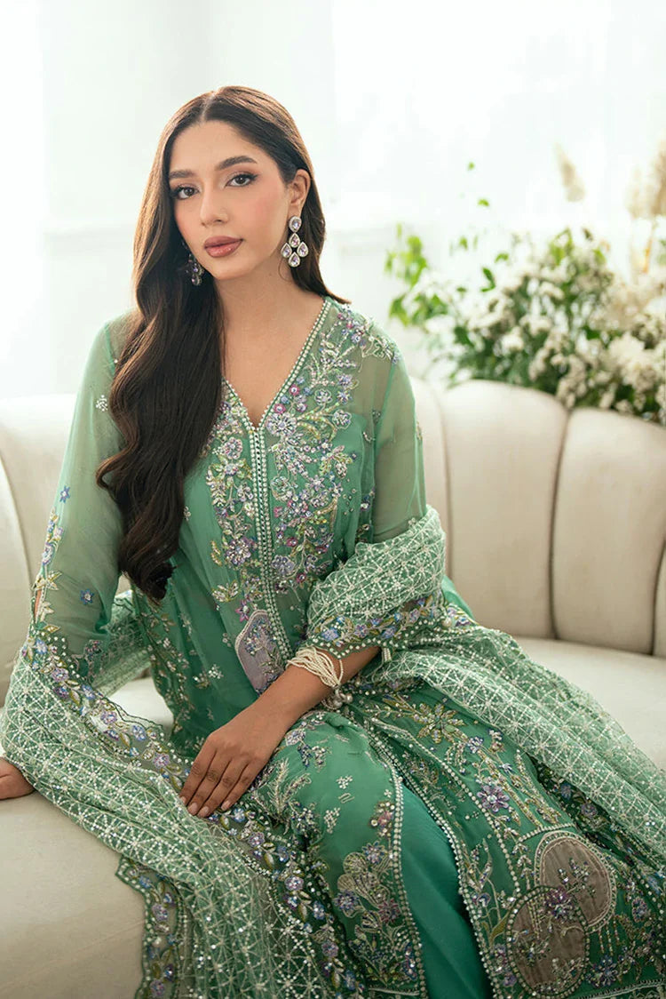 Picture of Mushq - Shaam Shandar Chiffon Collection - Adaa MUNCH250108U - Unstitched - Available at Raja Sahib