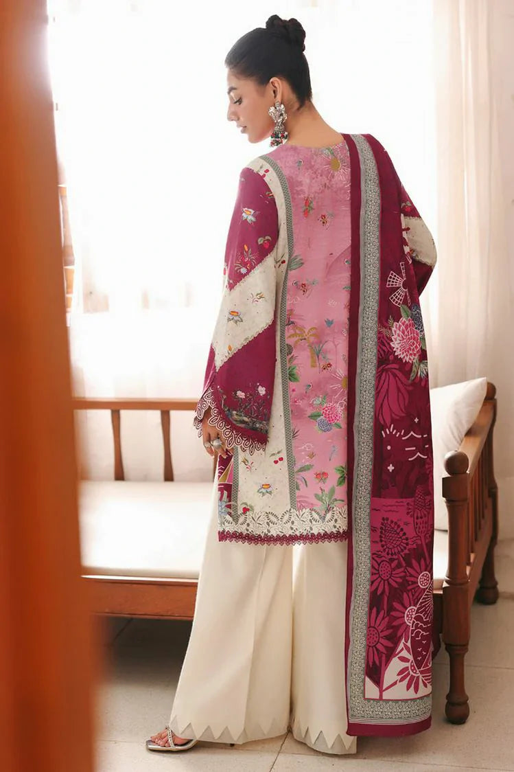 Picture of Qalamkar - Qprints Fall Collection - QW-10 (B) KENNA - Unstitched - Available at Raja Sahib