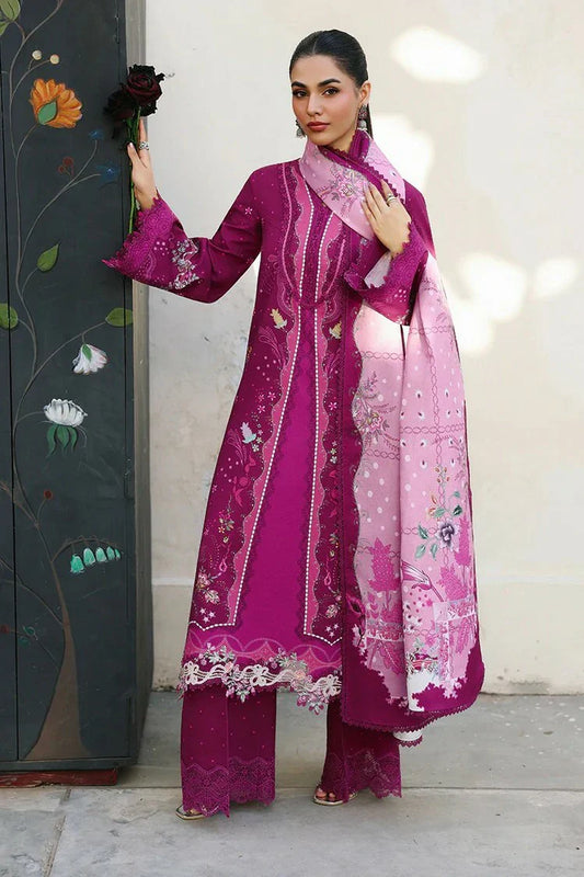 Picture of Qalamkar - Qprints Fall Collection - QW-01 (B) JORIS - Unstitched - Available at Raja Sahib