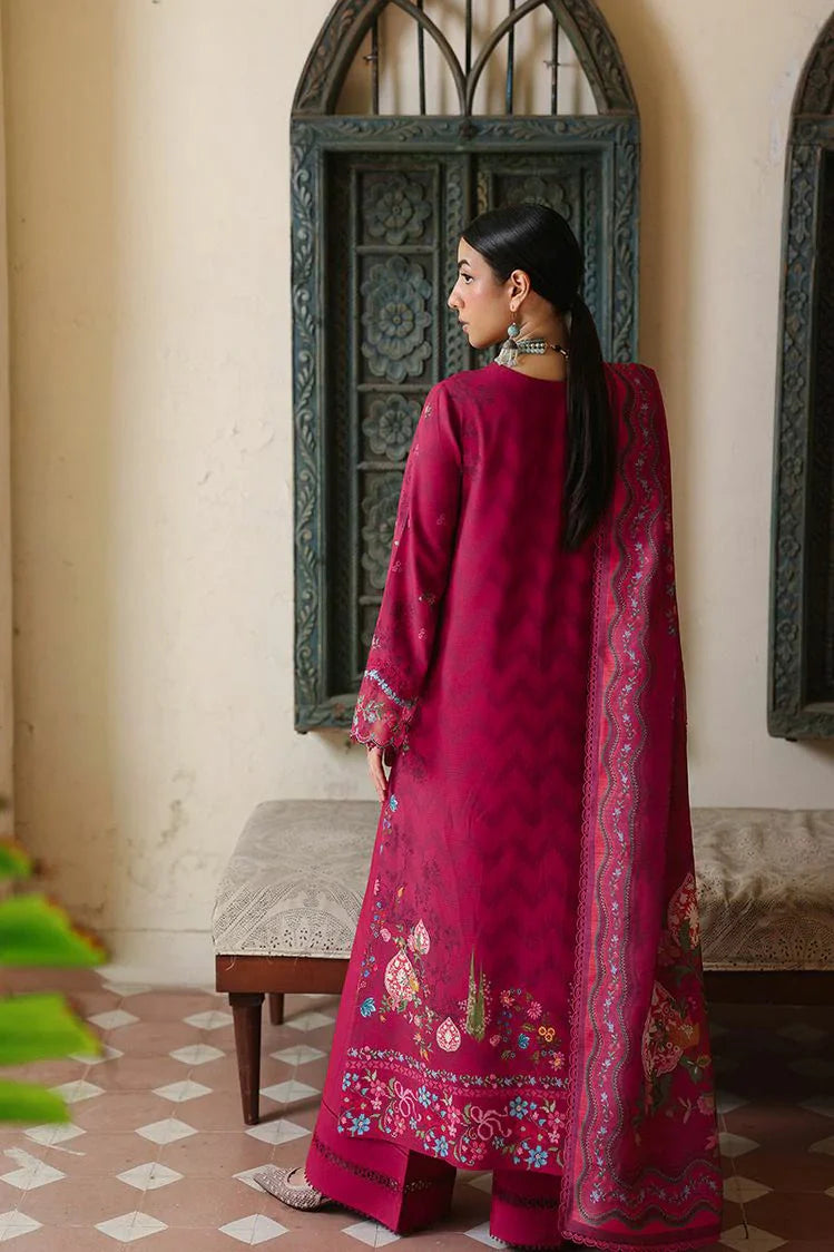 Picture of Qalamkar - Qprints Fall Collection - QW-02 (A) MIREL - Unstitched - Available at Raja Sahib