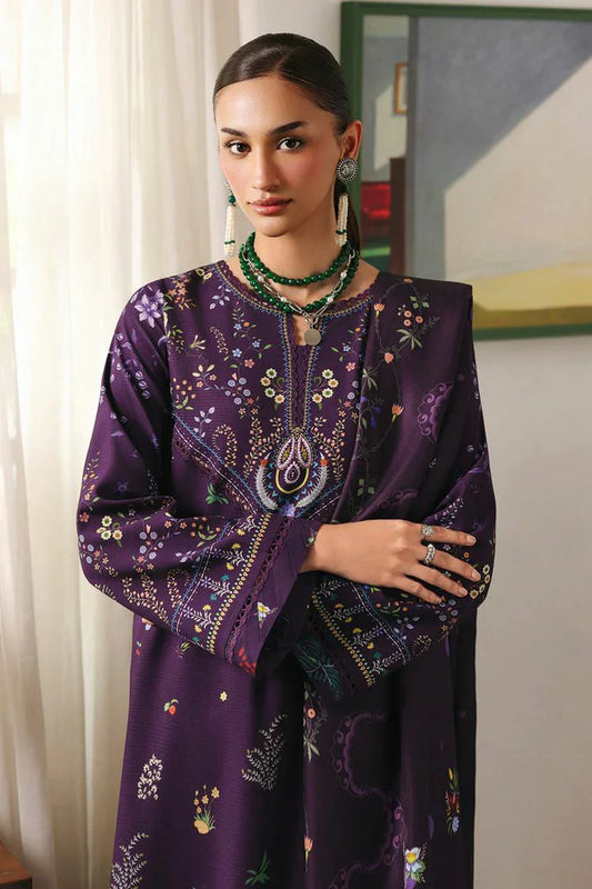 Picture of Qalamkar - Qprints Fall Collection - QW-05 (A) ELIAN - Unstitched - Available at Raja Sahib