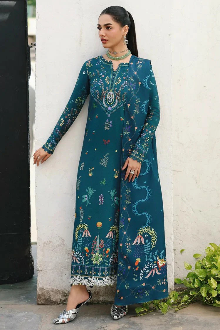 Picture of Qalamkar - Qprints Fall Collection - QW-05 (B) AMIEL - Unstitched - Available at Raja Sahib
