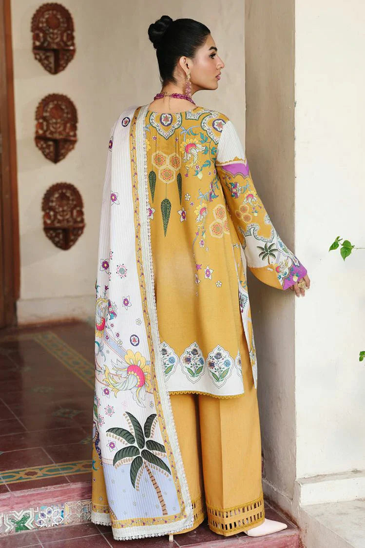 Picture of Qalamkar - Qprints Fall Collection - QW-07 (A) CELINA - Unstitched - Available at Raja Sahib