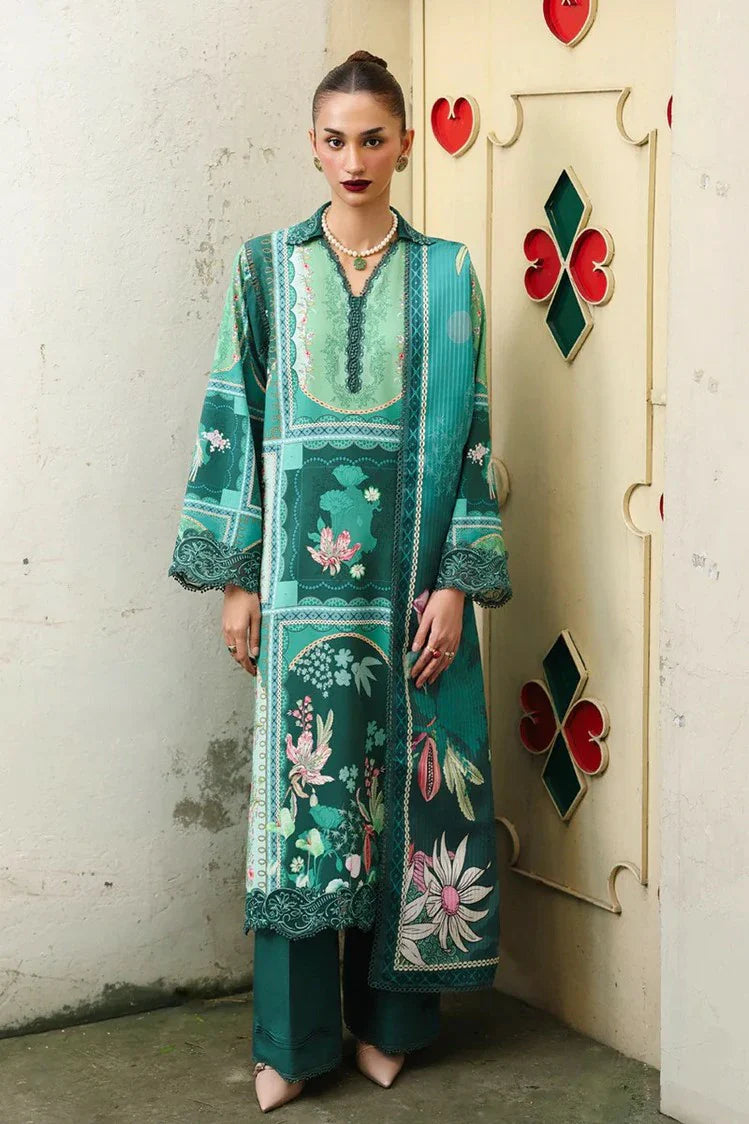 Picture of Qalamkar - Qprints Fall Collection - QW-08 (B) ANIKA - Unstitched - Available at Raja Sahib