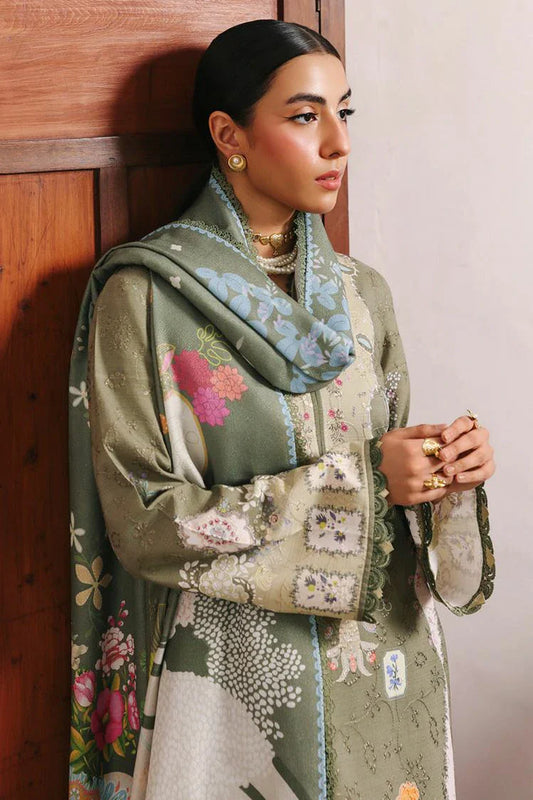 Picture of Qalamkar - Qprints Fall Collection - QW-09 (A) KHANZA - Unstitched - Available at Raja Sahib