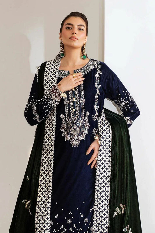 Picture of Nureh - Maya Embroidered Velvet Collection Vol 2 - NW-109 - Unstitched - Available at Raja Sahib