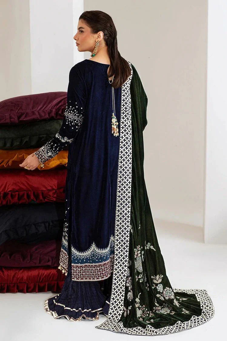 Picture of Nureh - Maya Embroidered Velvet Collection Vol 2 - NW-109 - Unstitched - Available at Raja Sahib