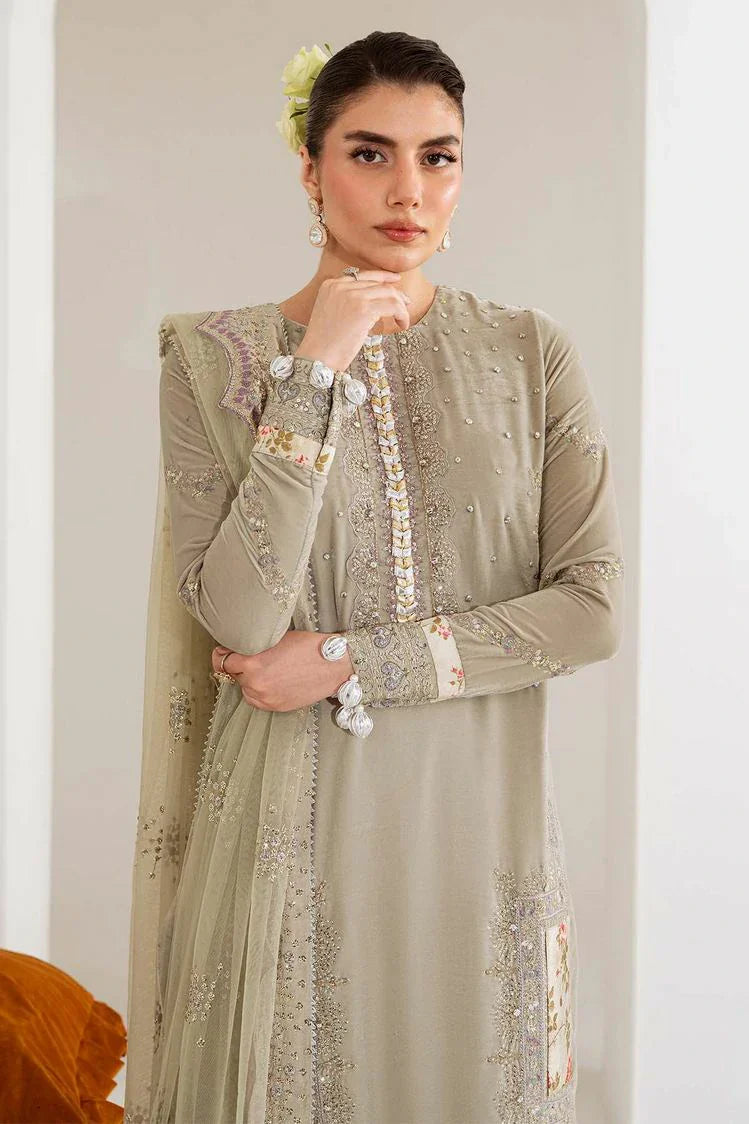 Picture of Nureh - Maya Embroidered Velvet Collection Vol 2 - NW-111 - Unstitched - Available at Raja Sahib
