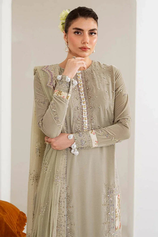 Picture of Nureh - Maya Embroidered Velvet Collection Vol 2 - NW-111 - Unstitched - Available at Raja Sahib