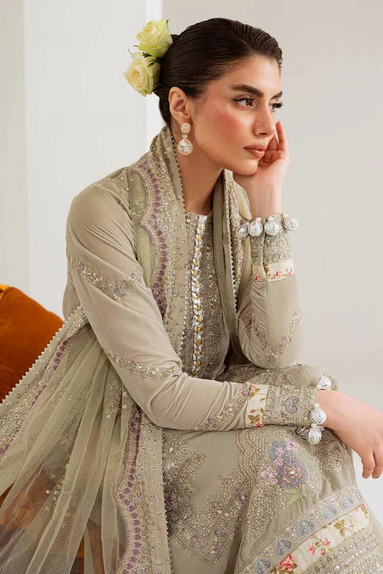 Picture of Nureh - Maya Embroidered Velvet Collection Vol 2 - NW-111 - Unstitched - Available at Raja Sahib