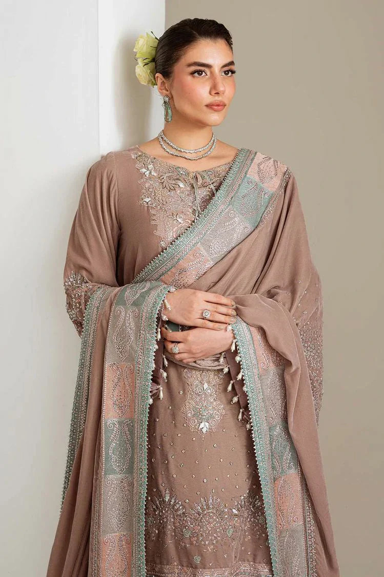 Picture of Nureh - Maya Embroidered Velvet Collection Vol 2 - NW-112 - Unstitched - Available at Raja Sahib