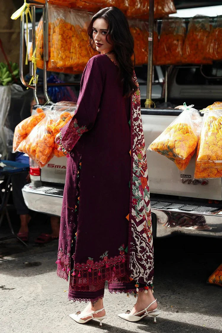 Picture of Charizma - Poshima Embroidered Peach Leather Collection Vol 1 - PSW5-02 - Unstitched - Available at Raja Sahib