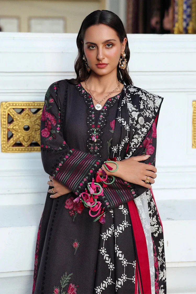 Picture of Charizma - Poshima Embroidered Peach Leather Collection Vol 1 - PSW5-05 - Unstitched - Available at Raja Sahib
