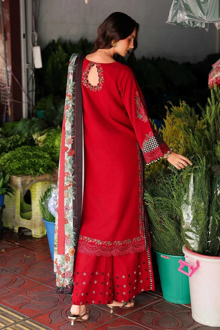 Picture of Charizma - Poshima Embroidered Peach Leather Collection Vol 1 - PSW5-08 - Unstitched - Available at Raja Sahib